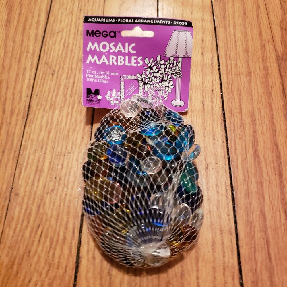Glass Gems Dome Vase Filler Decorative Beads Marble Pebbles Stones Craft Decor